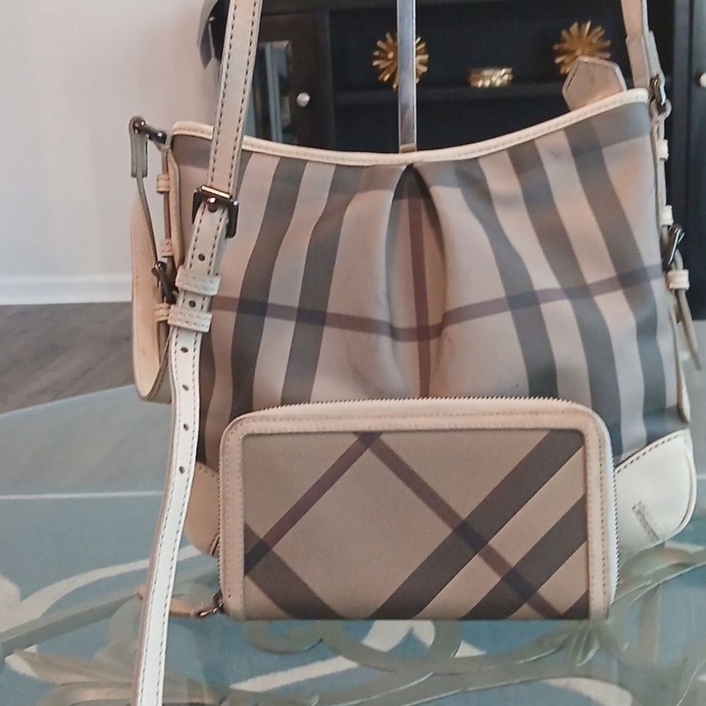 Sale! Pre-owned Burberry Smoked Trench Coated Crossbody Bag Plus … - Picture 2 of 16